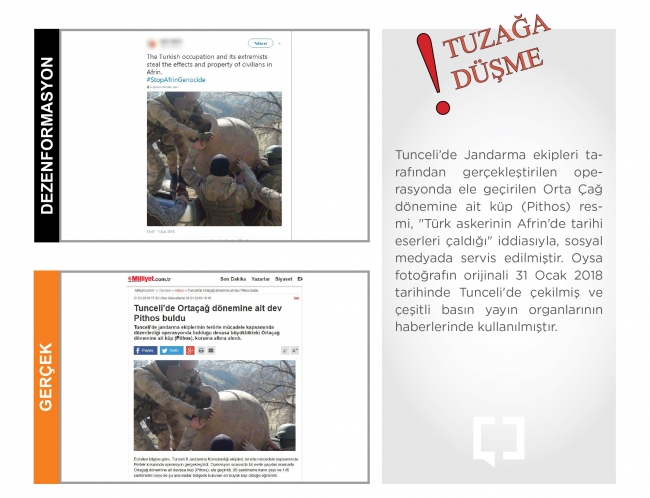 YPG/PKK'nın 'Afrin' yalanları tek tek deşifre edildi